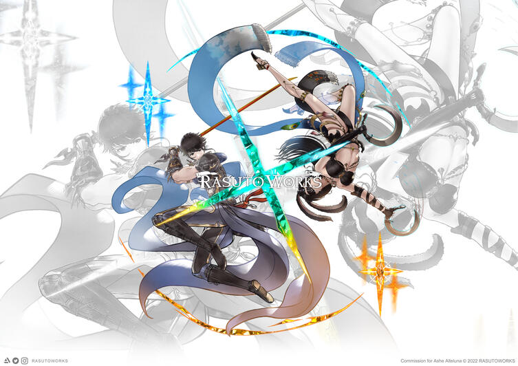 Commission work for princesslynnxx - "Amazing work and amazing artist. Super nice and kept me updated throughout the process :)"